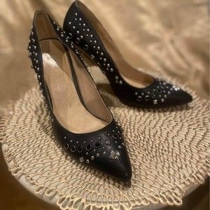 Aldo Shoes For Women Heels Black Studded Size 7